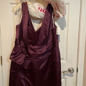 Davis bridal bridesmaid dress brand new with tag size 24 Sleeveless floor length